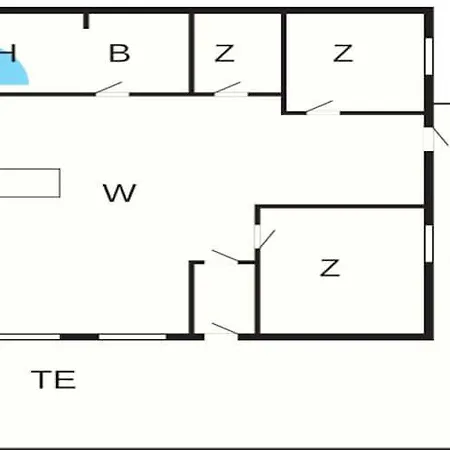 Dom wakacyjny 6 Person In Lokken-by Traum *